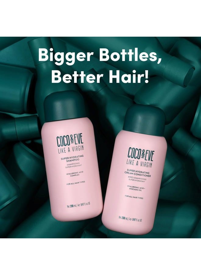 COCO & EVE Like A Virgin Super Hydrating Conditioner. Sulfate-free with Argan oil, Coconut. For any Dry, Damaged, Color, and Frizzy hair. (8.4 fl oz)  - Image 2