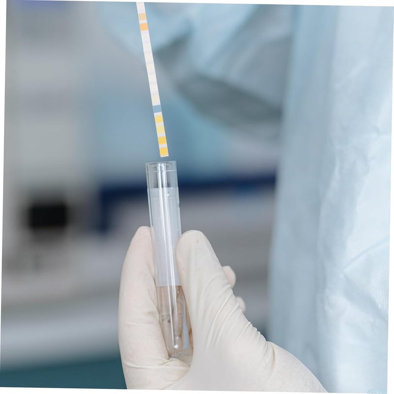 100pcs Water Test Strips Kit with Dropper and Tube for pH Hardness Contaminant Detection Home Office Restaurant Use - Image 5