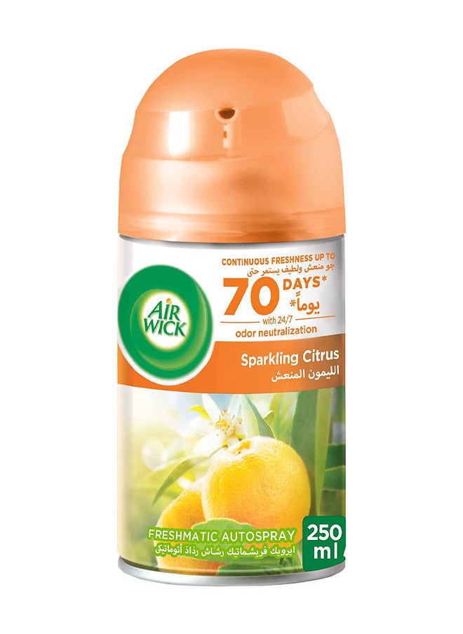 Air Wick - Air Freshener Freshmatic Auto Spray Gadget with Refill - Sparkling Citrus Fragrance 250ml - Image 1