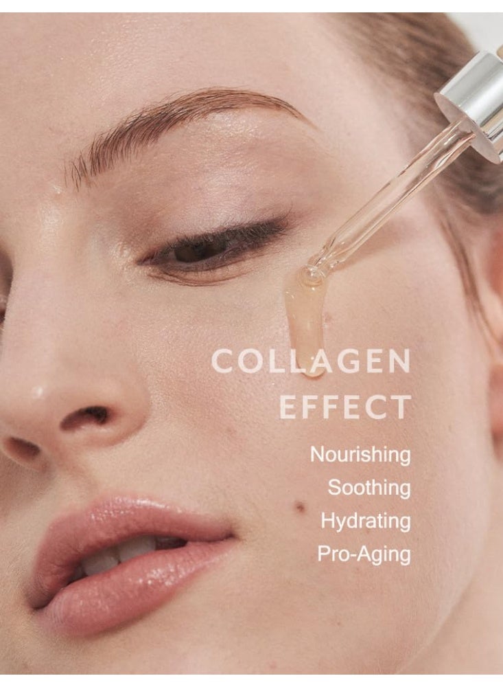 ميزون كولاجين 100، سيروم الكولاجين (Original Skin Energy)، للعناية بالبشرة، تحسين ملمس البشرة، ترطيب، تعزيز مرونة البشرة، لعلاج تجاعيد الوجه (30 مل / 1.01 أونصة سائلة) - Image 4