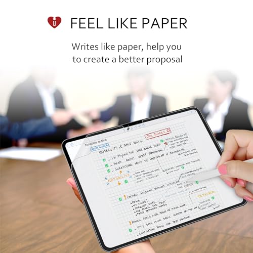 iCarez Screen Protector for iPad Pro 13 inch(M5 2025)(M4 7th Gen 2024) & iPad Air 13 inch(M2 6th Gen 2024/M3 7th Gen 2025), Anti-Glare Matte Reduce Fingerprint Face ID & Apple Pencil Campatible 2-Pack - Image 5