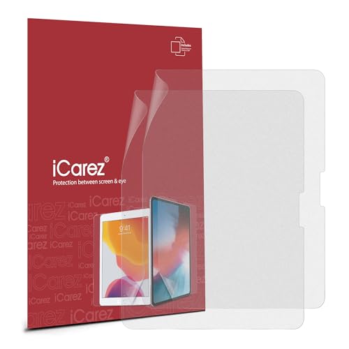 iCarez Screen Protector for iPad Pro 13 inch(M5 2025)(M4 7th Gen 2024) & iPad Air 13 inch(M2 6th Gen 2024/M3 7th Gen 2025), Anti-Glare Matte Reduce Fingerprint Face ID & Apple Pencil Campatible 2-Pack - Image 2
