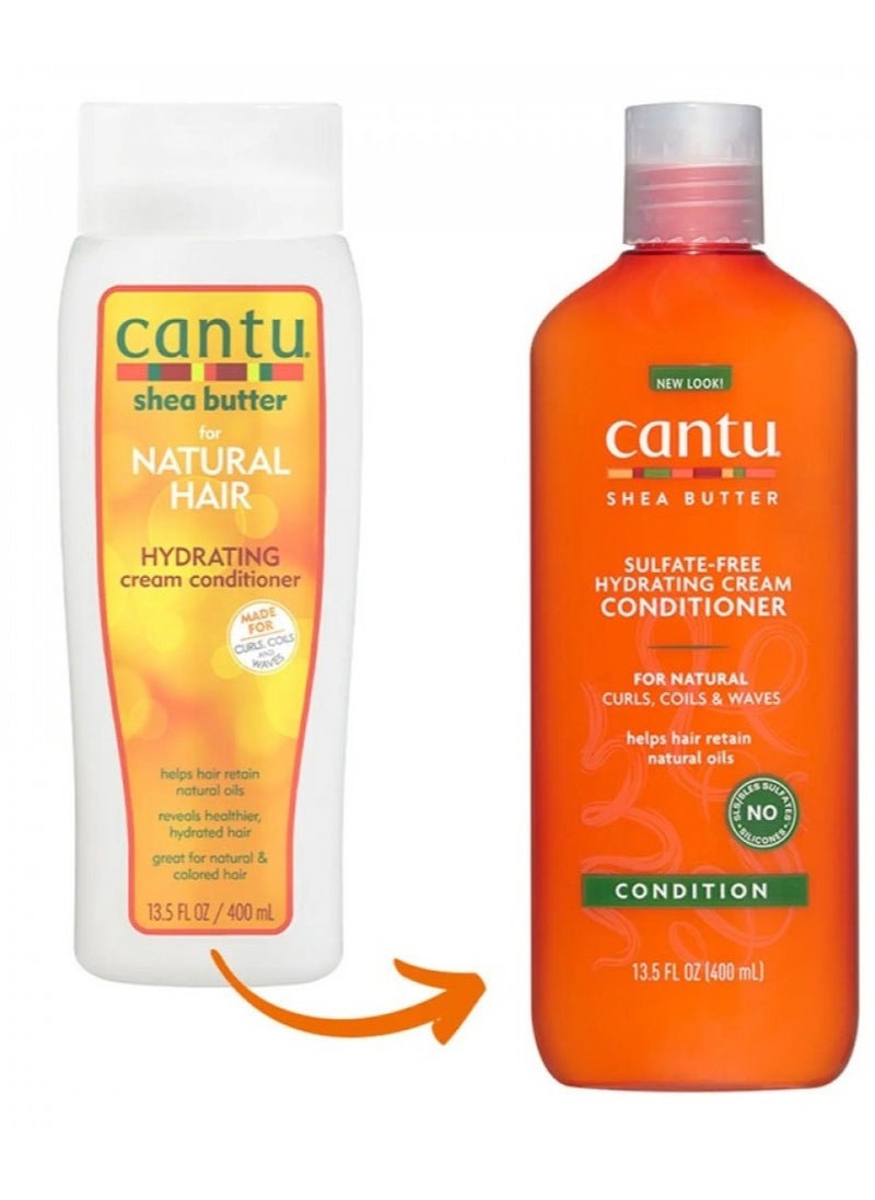 Cantu - Cantu Shea Butter Sulfate Free Moisturizing Cream Conditioner 400ml - Image 1