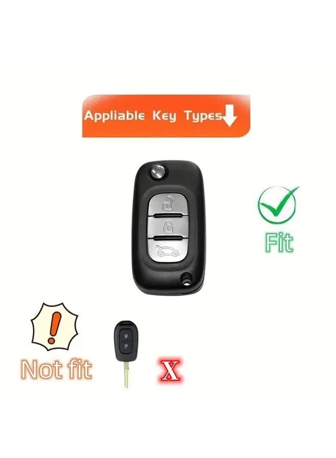 Black TPU Key FOB Cover Case for Mercedes Benz Smart Fortwo 453 Forfour Keyless Protect Shell - Image 3