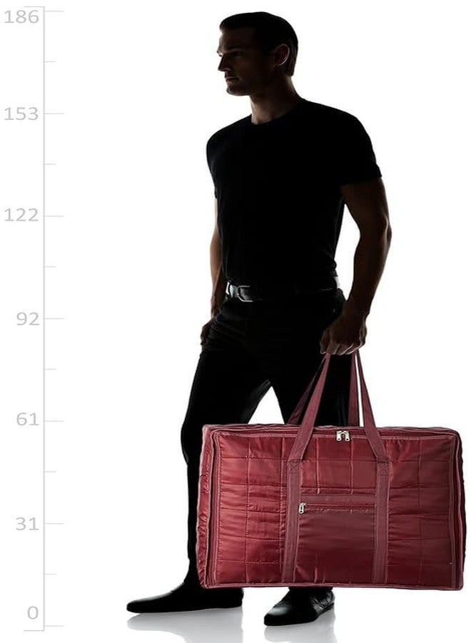 Drumstone 𝟏𝟓 𝐘𝐞𝐚𝐫𝐬 𝐆𝐮𝐚𝐫𝐚𝐧𝐭𝐞𝐞 Moisture Proof Nylon Storage Bag 156L Extra Large Rectangular, Jumbo Capacity Multi Purpose Perfect for Clothes Quilts, Toys Travel, Moving & Household Use - Image 4