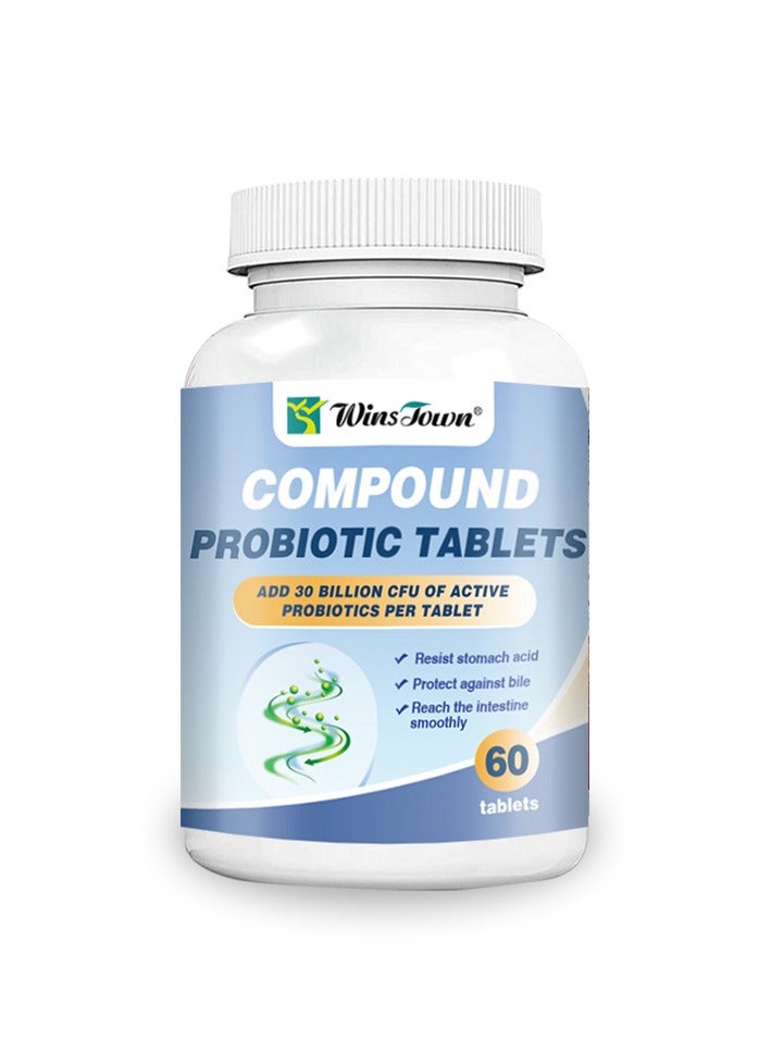 Wins Town Each probiotic tablet contains 30 billion colony-forming ...