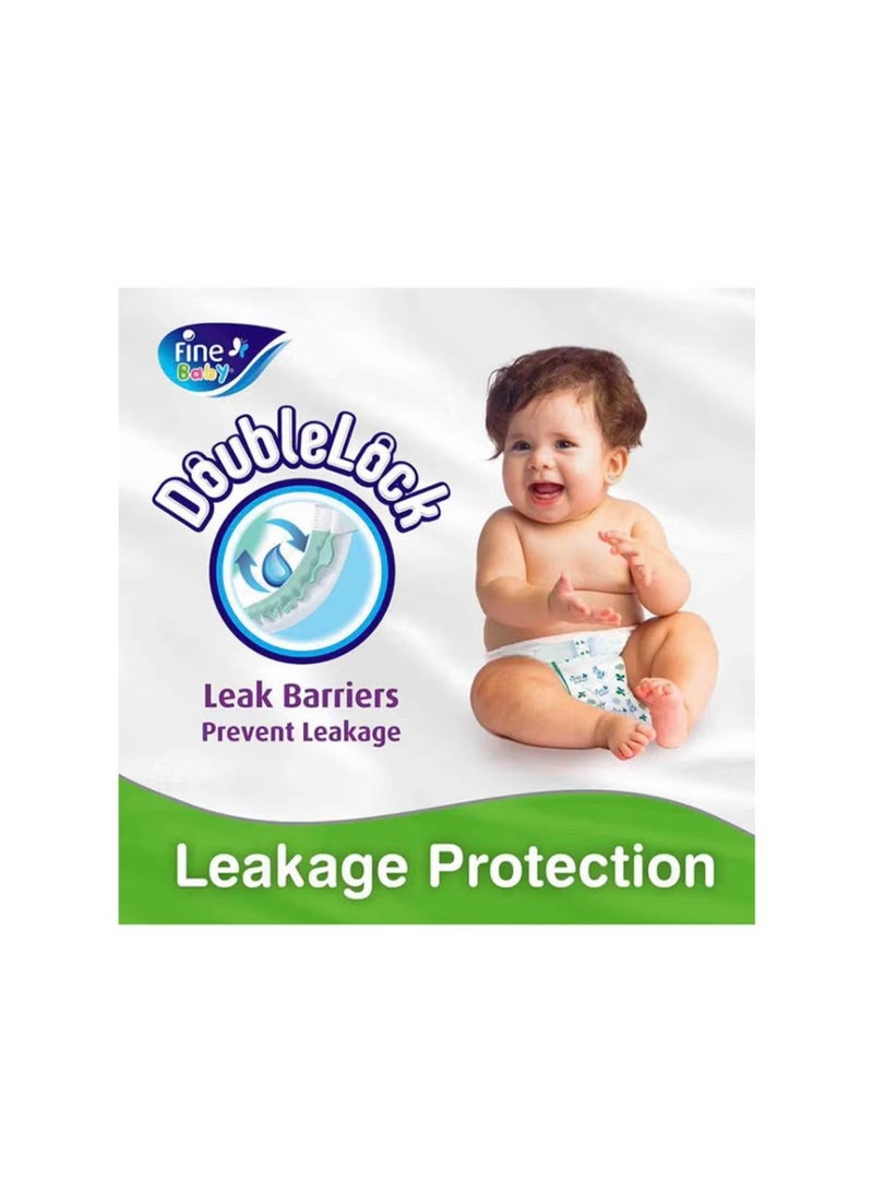 Fine Baby Baby Diapers, Size 3, Medium 4-9kg Jumbo pack, 84 Diapers. - Image 4