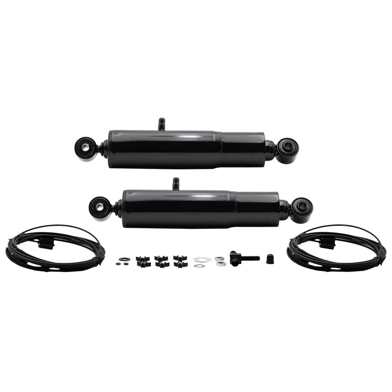 Gabriel 49235 HiJackers Rear Adjustable Air Shock Absorbers Fits Cadillac Escalade; Avalanche, Silverado, Suburban, Tahoe; Dodge Ram; GMC Canyon, Sierra, Yukon; Jeep Gladiator; Nissan TITAN (1 Pair) - Image 1