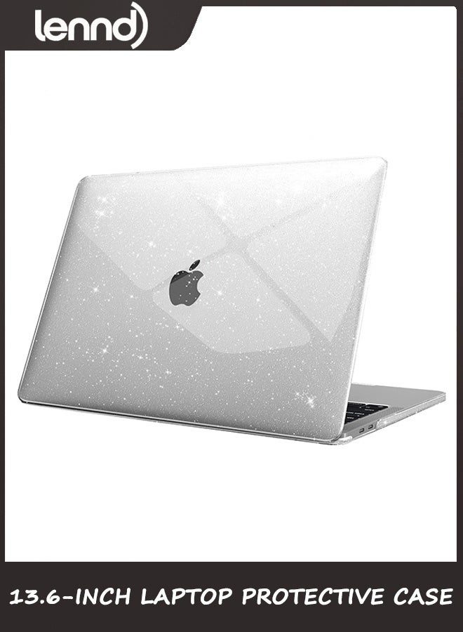 لينند متوافق مع أغطية الكمبيوتر المحمول مقاس 13.6 بوصة، وأغطية صلبة قابلة للتركيب، لامعة وشفافة. - Image 1