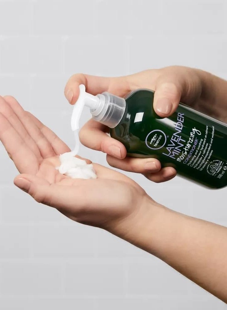 بول ميشيل مرطب الشعر والجسم من Paul Mitchell Tea Tree ، بلسم يترك على الشعر بسعة 300 مل لجميع أنواع الشعر ، تركيبة مرطبة ومهدئة ، محلول مزدوج الغرض للعناية بالبشرة - Image 3