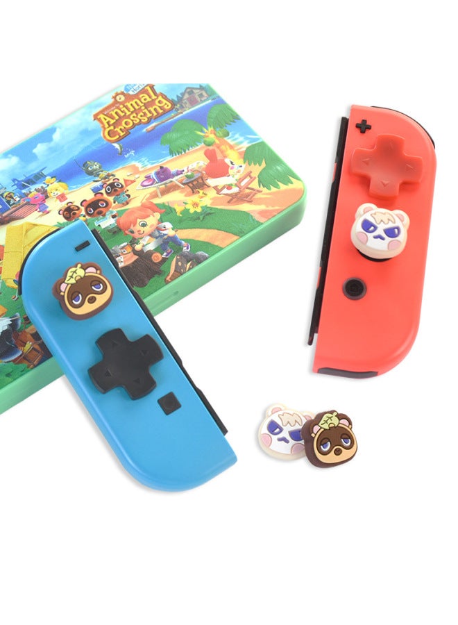 Forest Small Animal Series Rocker Cap For Switch,ns,lite Handle Rocker, Protective Cover-Product Color:Sw Puppy 1  - Image 2