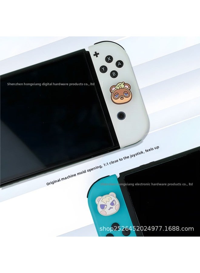 Forest Small Animal Series Rocker Cap For Switch,ns,lite Handle Rocker, Protective Cover-Product Color:Sw Puppy 1  - Image 4