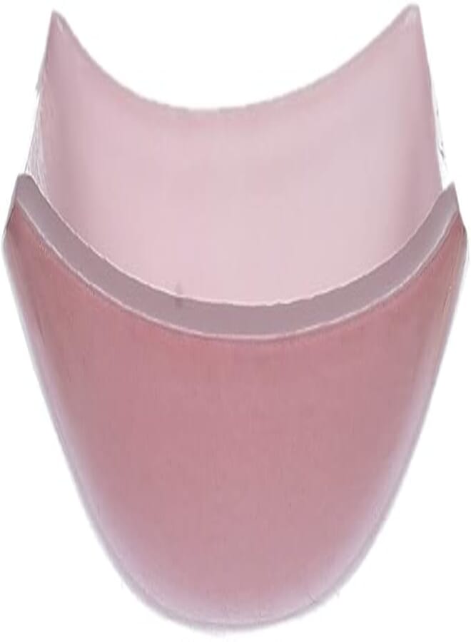 Rosa high quality glass bowl, 12.5 * 12.5cm - quadrado rose