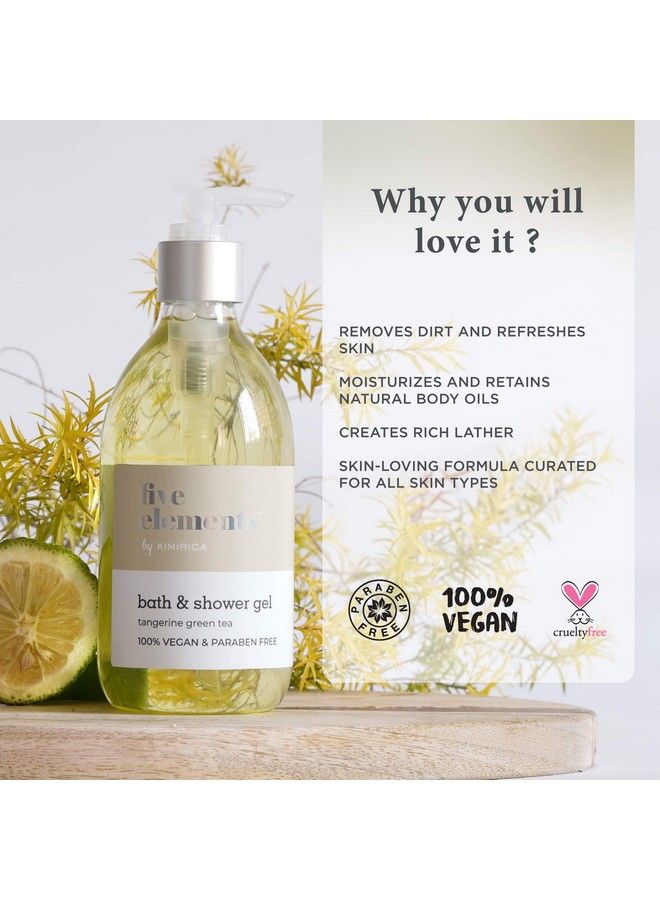 Five Elements Shower Gel And Moisturizing Body Lotion Bath Care Duo ; Enrich With Goodness Of Aloe And Glycerine For Men & Women 100% Vegan (300Ml ; 300Ml)
