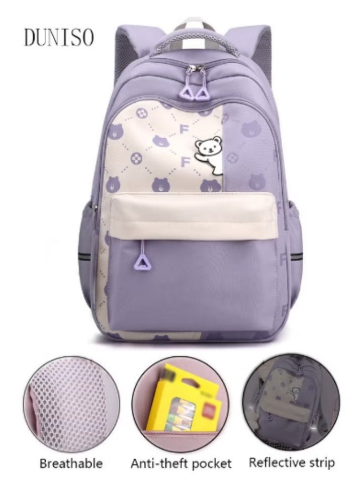 DUNISO Cute Bear Backpack | New Style with Breathable, Waterproof & Anti - theft Features - Image 1