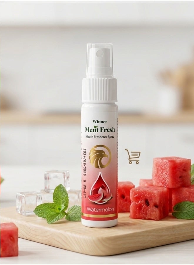 MENT FRESH Mouth Freshener Spray with Watermelon - 30 ml