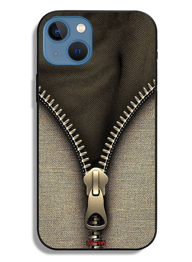 Tolwak حافظة حماية آبل آيفون 13 بنمط سحاب - Image 2