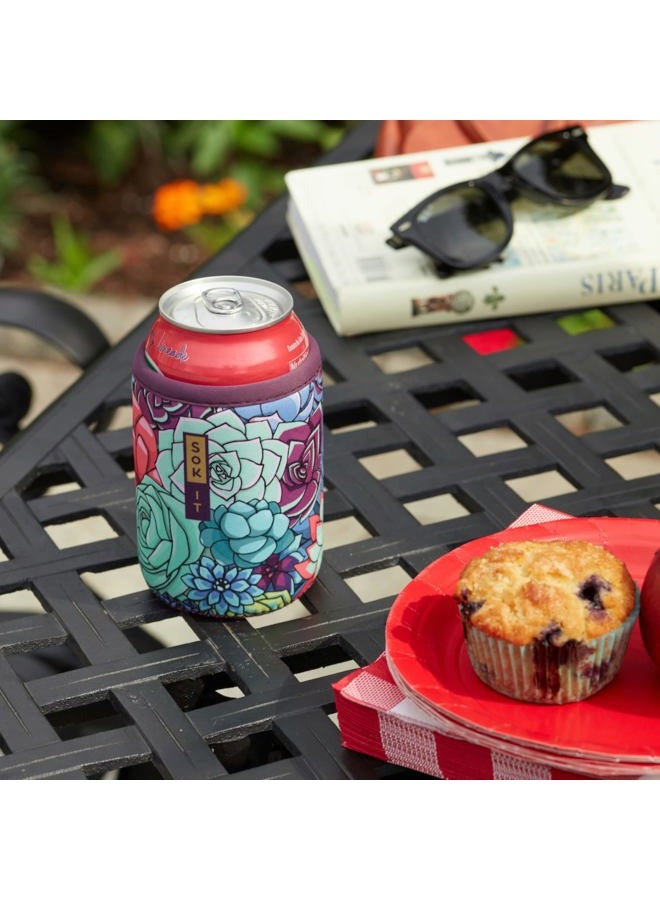 Sok It CanSok Sleeve for Beer & Soda Insulated Neoprene Cover (Pickle Me Pink, 12oz Slim Can Sleeve) - Image 5