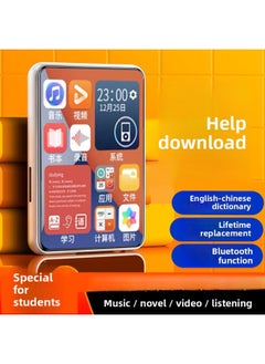 Generic Teng Student Version Mp3 Screen Mp4 Walkman Outside Bluetooth Mini Touch Screen English Reading Novels Listening To Songs Hao Bao Da-Body Color:2.4inch Touch Screen Black [vocal Dictionary/enlarged Battery]-Memory Capacity:128gb Downloaded Popular Resources (son + Novel) - Official Standard Configuration  - Image 3