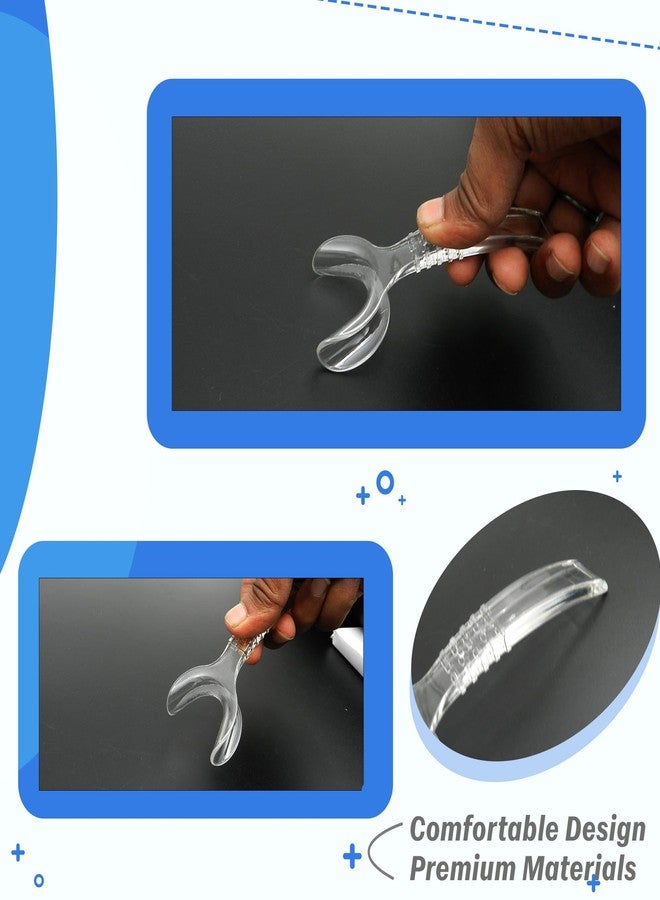Dentosmile Premium Cheek Retractor Mouth Opener Transparent C Type in Different Packaging (Made in India) (4) - Image 2