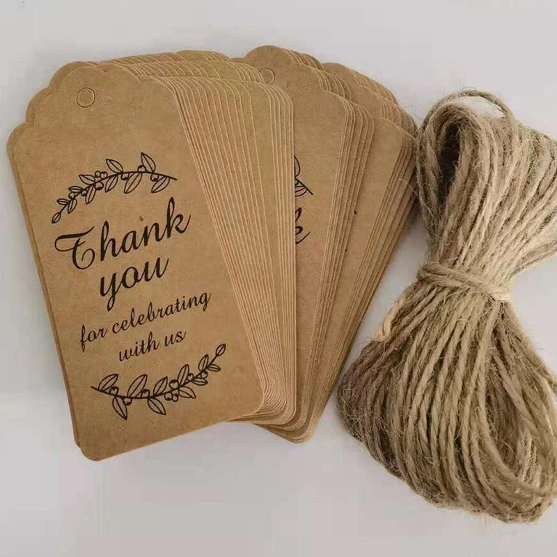 Kraft Paper Label, Durable for Crafting Projects, Suitable for Weddings and Gifts - Image 4