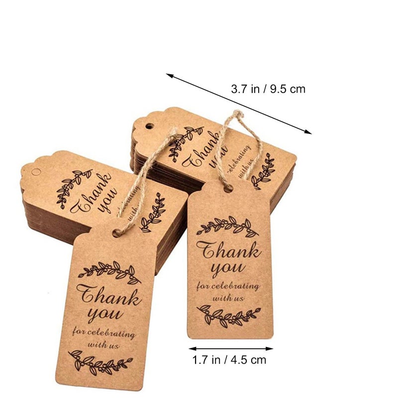 Kraft Paper Label, Durable for Crafting Projects, Suitable for Weddings and Gifts - Image 2