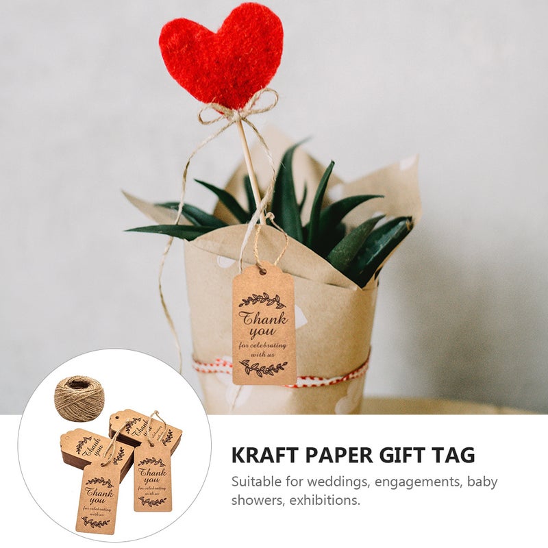 Kraft Paper Label, Durable for Crafting Projects, Suitable for Weddings and Gifts - Image 5