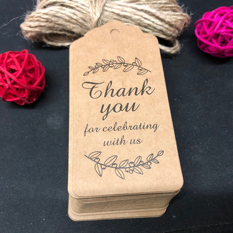 Kraft Paper Label, Durable for Crafting Projects, Suitable for Weddings and Gifts - Image 3
