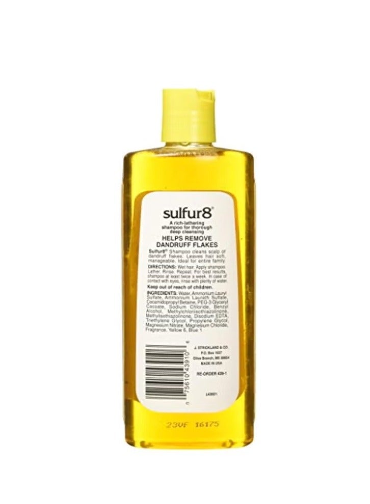 Sulfur 8 Deep Cleaning Shampoo For Dandruff 222ml - Image 2
