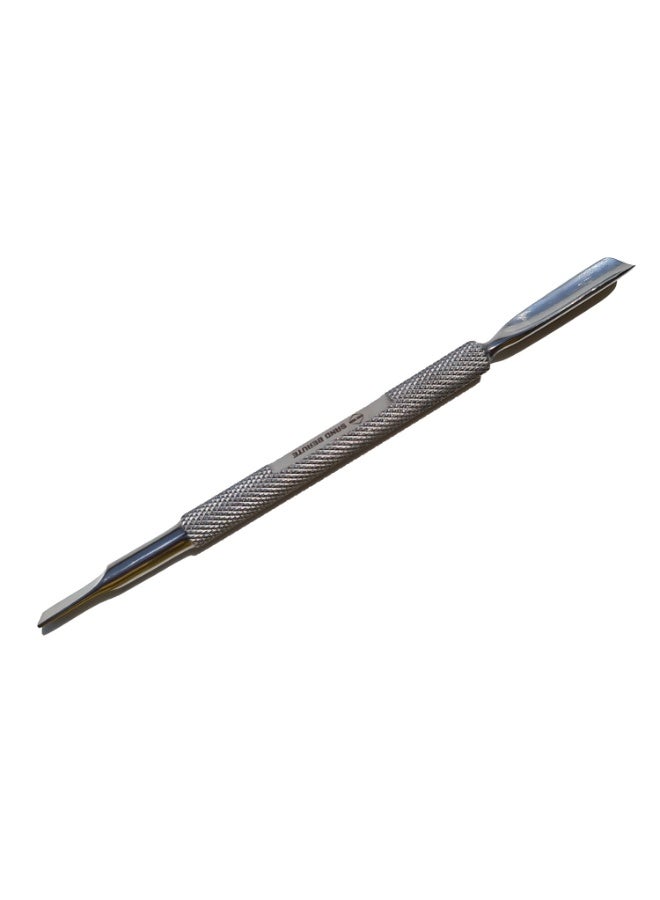 SB Sand Beaute Dual Action Nail Care Tool – Stainless Steel Cuticle Pusher & Spoon Cleaner - Image 3