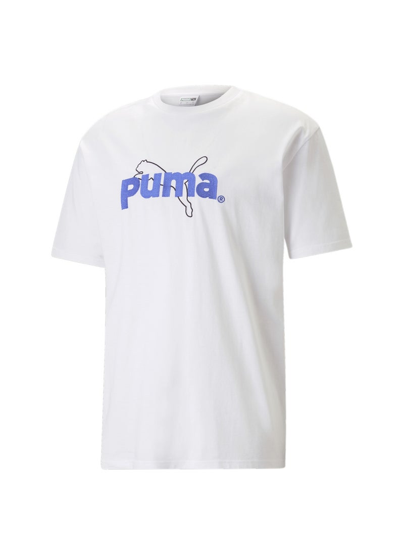 PUMA - TEAM Graphic Mens Shortsleeve T-shirt - Image 1