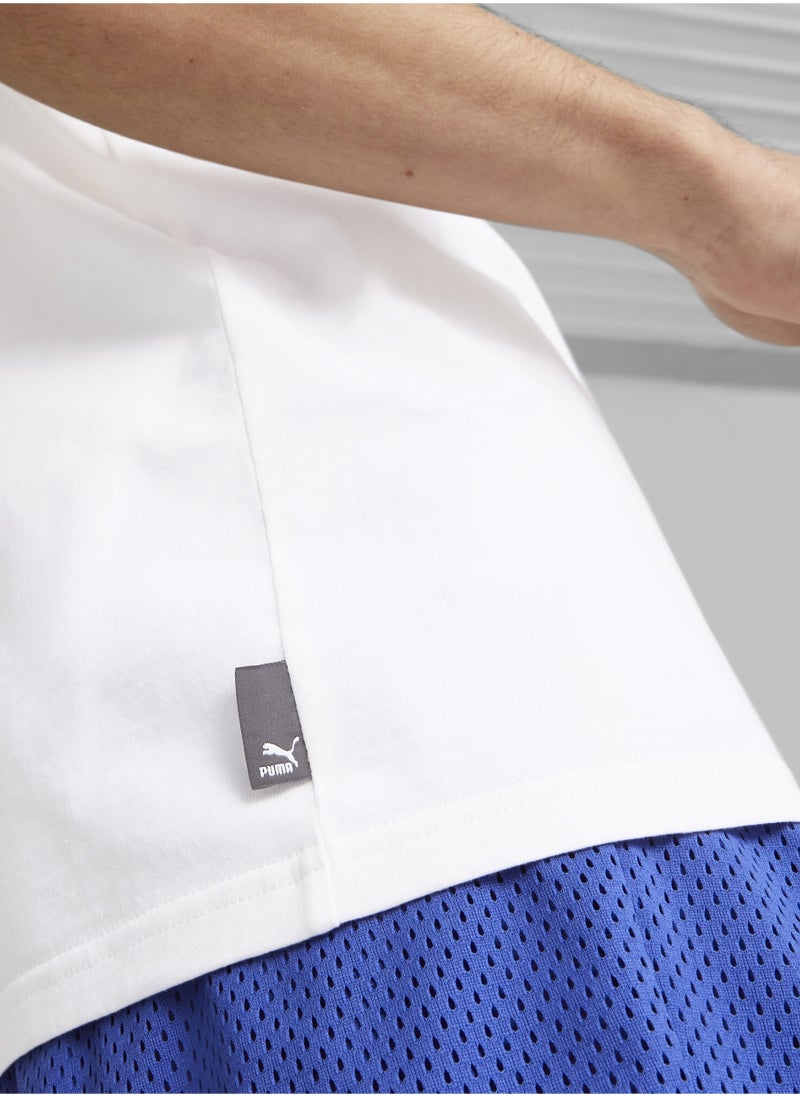 PUMA - TEAM Graphic Mens Shortsleeve T-shirt - Image 1