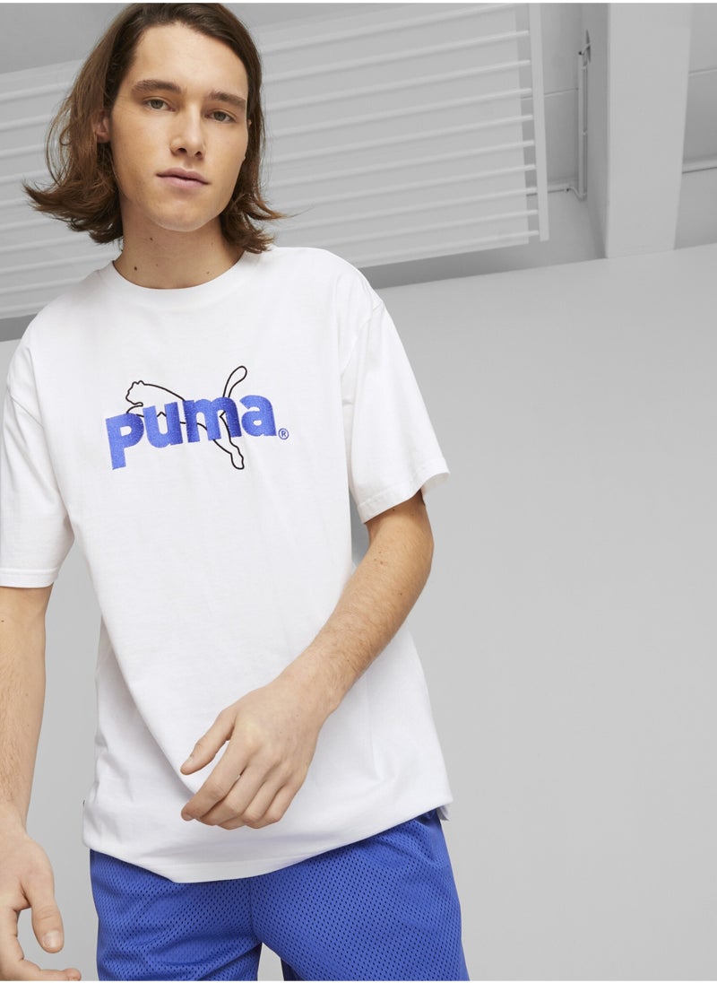 PUMA - TEAM Graphic Mens Shortsleeve T-shirt - Image 1