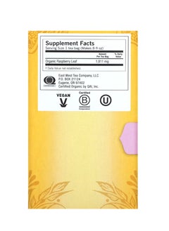 Yogi Tea Raspberry Leaf Caffeine Free 16 Tea Bags 1.02 oz (29 g)  - Image 2