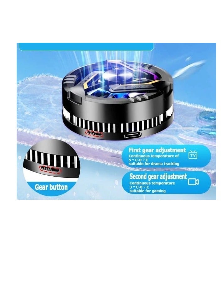 SP Phone Cooler Mobile Cooling Fan Without Noise For Devices That Support MagSafe Charging For Mobile Games Streaming and Tiktok  - Image 2