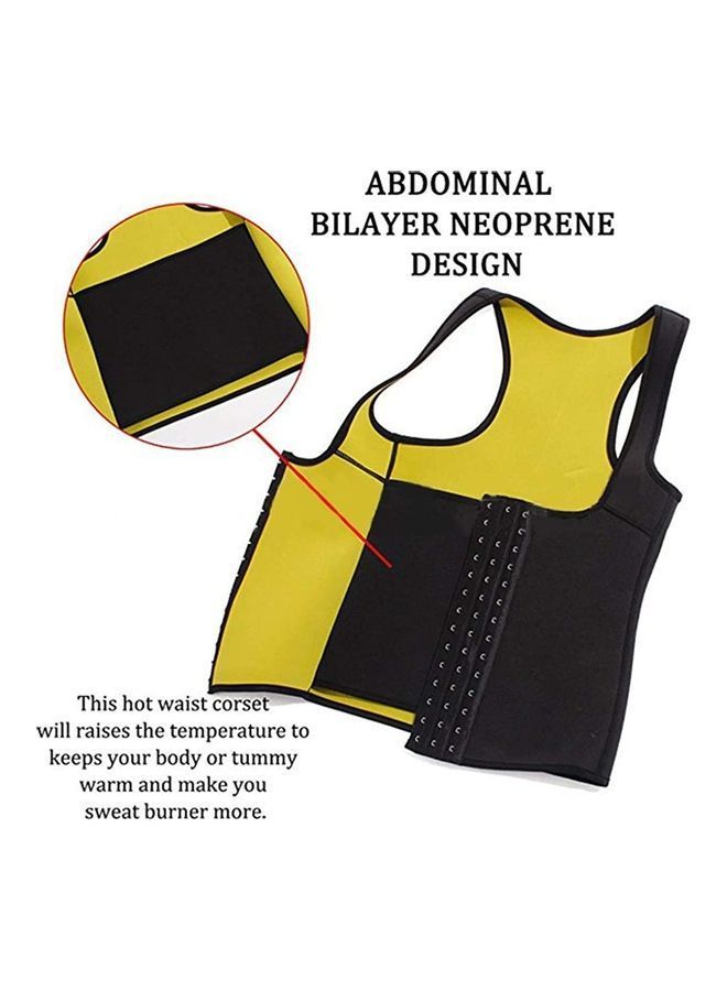NIBEMINENT Women'S Neoprene Waist Trainer Corset Sauna Sweat Vest XL - Image 5