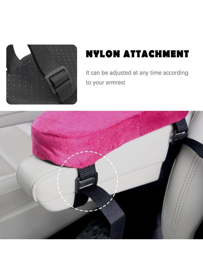2PCS Car Seat Armrest Covers,Anti-Scratch Car Arm Rest Cover Protectors,Durability & Comforts Car Armrest Pad,Universal Car Accessories Interior for Cars,SUVs,Trucks(Black) - Image 5
