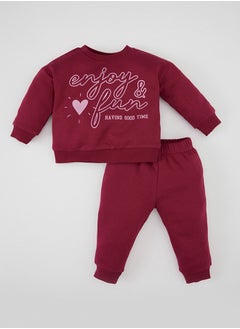 DeFacto BabyGirl Regular Fit Bike Neck  Knitted Set - 2 Pieces  - Image 1