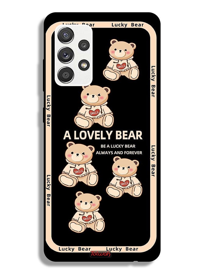Tolwak Samsung Galaxy M32 5G Protective Case Cover A Lovely Bear - Image 1