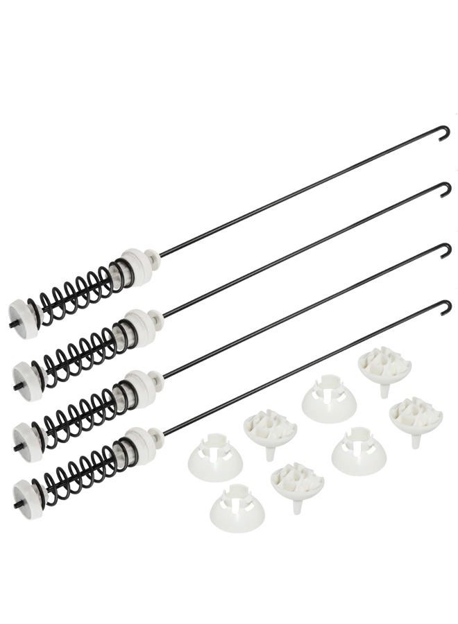Blutoget Updated W10780048 Washer Suspension Rod Kit - Fit for Whirlpool WTW4800XQ4 WTW4800XQ1 WTW4800XQ2, May-tag MVWC200XW2, Admiral ATW4675YQ1,W10257087, W10257088-5 Year Warranty (Pack of 4) - Image 1