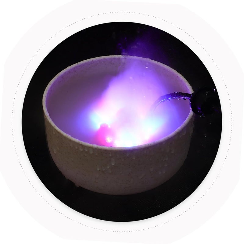 20MM LED Light Mist Maker Fog Machine for Fountains and Aquariums Ultrasonic Humidifier 12 Color Changing Lights for Gardening and Fish Tanks - Image 4