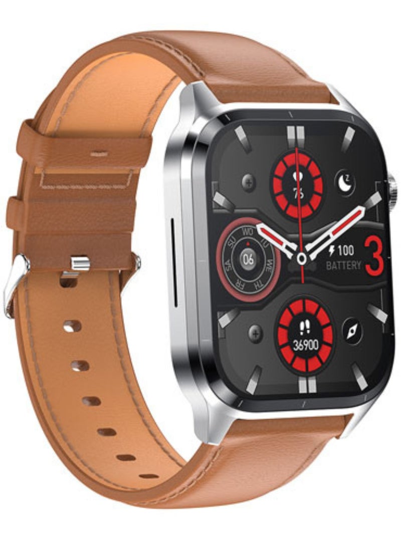 ProOne - ProOne PWS12 Smart Watch – Bluetooth Calling, Heart Rate & Blood Pressure Monitor, 1.91" HD Touch Screen, Multiple Sports Modes, NFC, Voice Assistant, IP68 Waterproof - Image 1