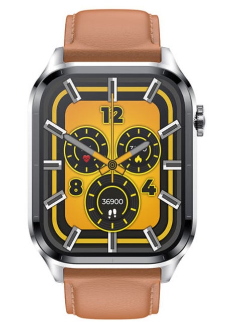 ProOne PWS12 Smart Watch – Bluetooth Calling, Heart Rate & Blood Pressure Monitor, 1.91" HD Touch Screen, Multiple Sports Modes, NFC, Voice Assistant, IP68 Waterproof