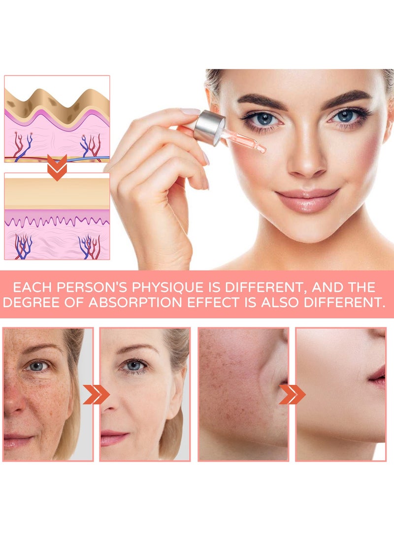 Jaysuing 5 In1 Facial  Essence   Anti Wrinkle  Firming  Lightening Spots Hydrating Nourishing and Beautifying Skin Skin Rejuvenation Benefits Comprehensive Skincare Moisturizing  - Image 2