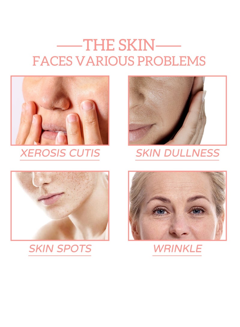 Jaysuing 5 In1 Facial  Essence   Anti Wrinkle  Firming  Lightening Spots Hydrating Nourishing and Beautifying Skin Skin Rejuvenation Benefits Comprehensive Skincare Moisturizing  - Image 4
