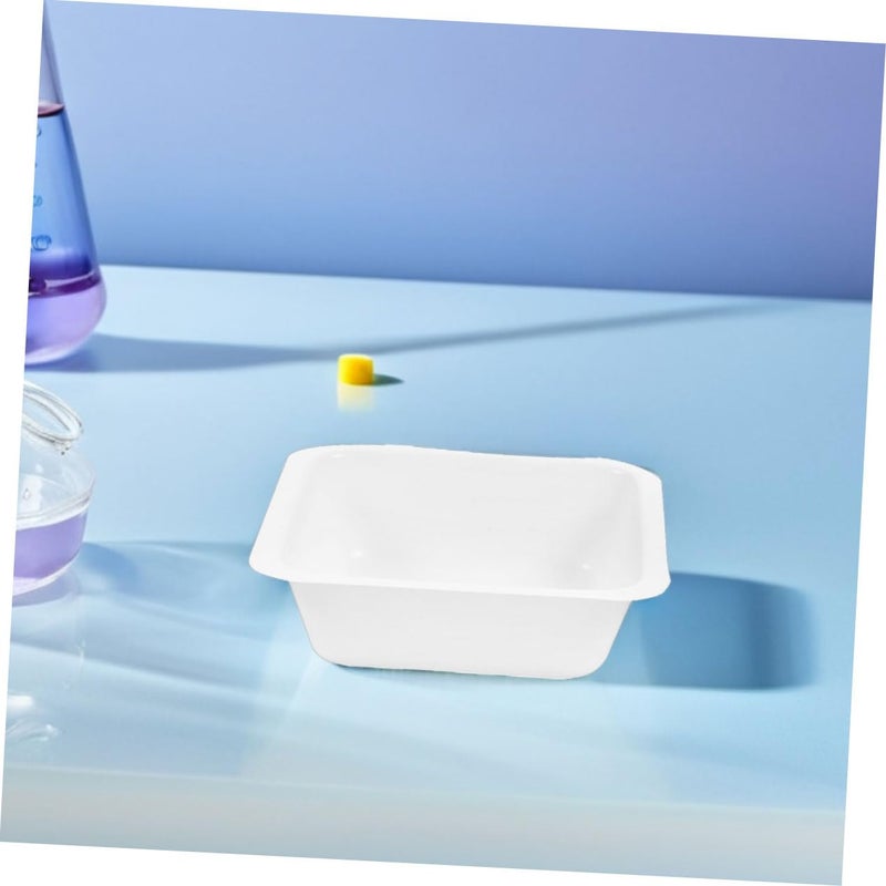 12pcs Large Square Plastic Weighing Trays High Precision Anti Static Lab Sample Boats - Image 5