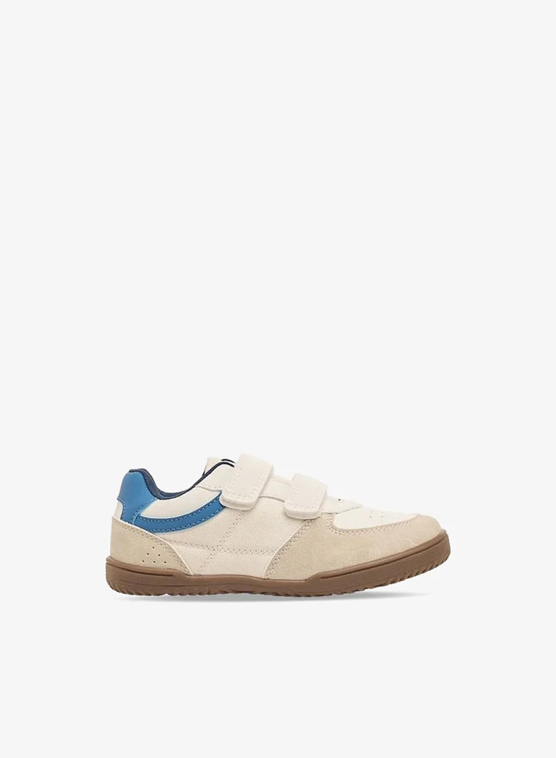 جونيورز Boys Hook & Loop Ankle School Sneakers