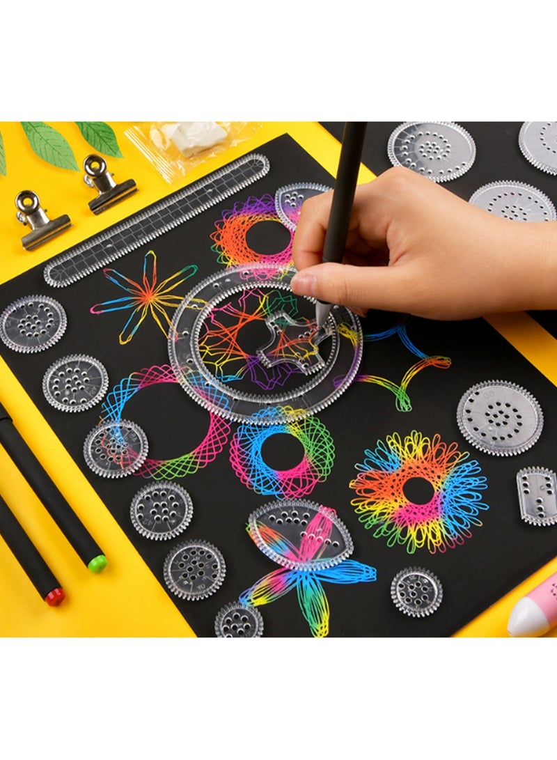 Spirograph, Drawing Spiralizer Set, Spiralizer Deluxe Set (Including 28 Drawing Magic Spirals), Art Drawing Kit, Geometric Drawing Ruler, Spiralizer Art Design Set For Adults And Children - Image 1