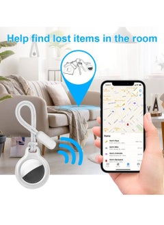 Y&D Holder Case for AirTags Waterproof Protective Ultra Light Anti-Scratch Protective Tracker AirTags with Keychain Wallet Luggage Pets (4 Pcs)  - Image 5