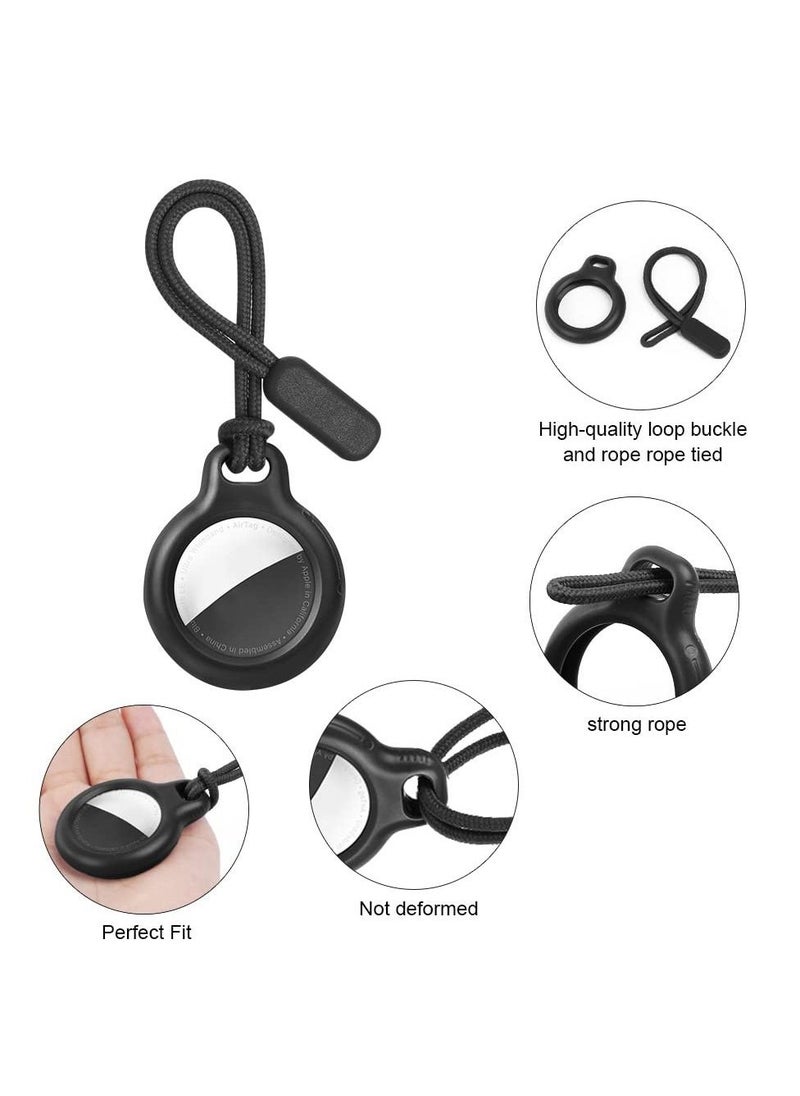Y&D Holder Case for AirTags Waterproof Protective Ultra Light Anti-Scratch Protective Tracker AirTags with Keychain Wallet Luggage Pets (4 Pcs)  - Image 2